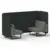 Rivet - Charcoal Panels And Vitreous Sofa